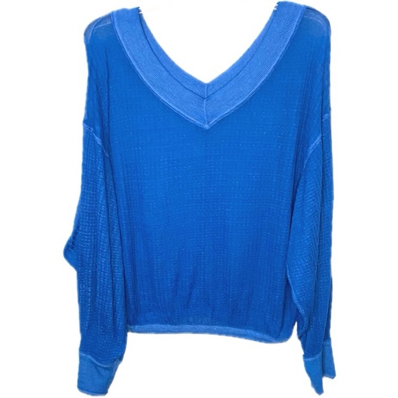 FREE PEOPLE We The Free Southside Thermal Top Size M - Picture 6 of 10